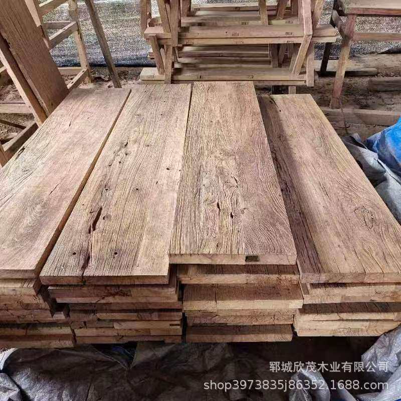 榆木原木大板家用桌面板材出售老榆木旧门板咖啡厅酒吧装修护墙板,淘宝优惠券,粉丝福利购,淘宝优惠卷
