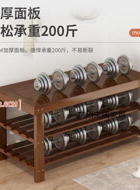 进门家坐实木鞋架LAI长条凳子换鞋凳门口用鞋可柜坐入凳一体户穿
