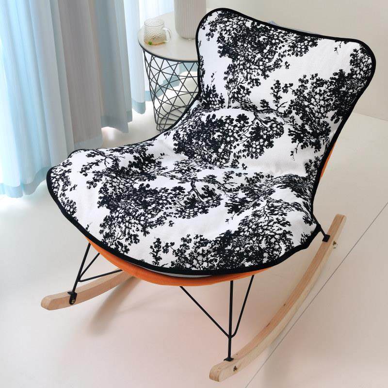 摇椅坐垫雪尼尔盖布懒人躺椅垫单个椅子替换套罩网红龙虾椅垫套罩,淘宝优惠券,粉丝福利购,淘宝优惠卷