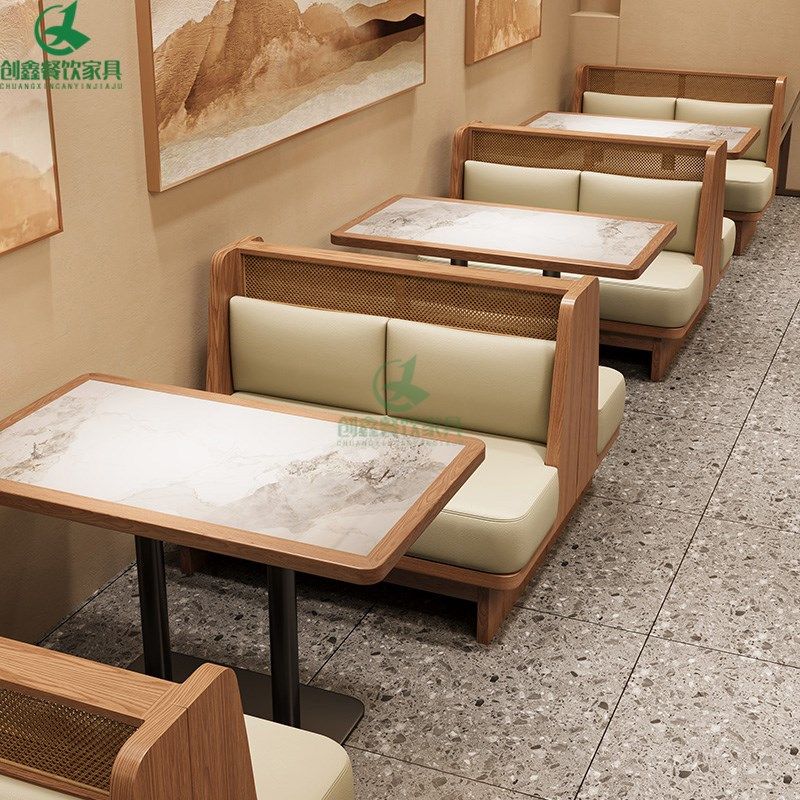 定制东南亚主题餐厅卡座餐桌火锅烤肉店西餐厅茶餐厅商用桌椅组合,淘宝优惠券,粉丝福利购,淘宝优惠卷