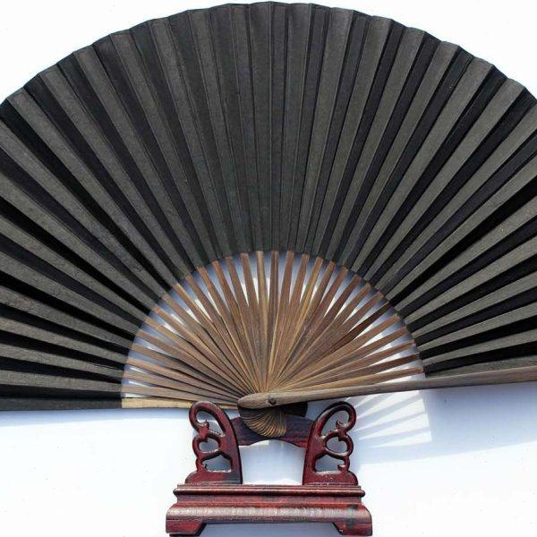 4TXN传统绍兴黑纸扇子毛全本黑纸扇子 手工工艺折扇,淘宝优惠券,粉丝福利购,淘宝优惠卷