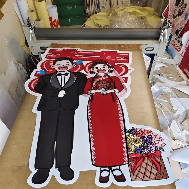 结婚大巴车公交车婚车装饰贴不掉胶无痕黑胶车贴DIY造型卡通人物,淘宝优惠券,粉丝福利购,淘宝优惠卷