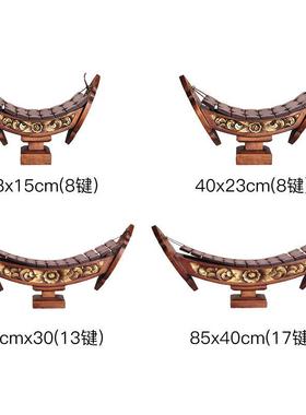 泰吉利泰国工艺品木雕摆件东南亚装饰品客厅玄关创意摆件乐器木琴