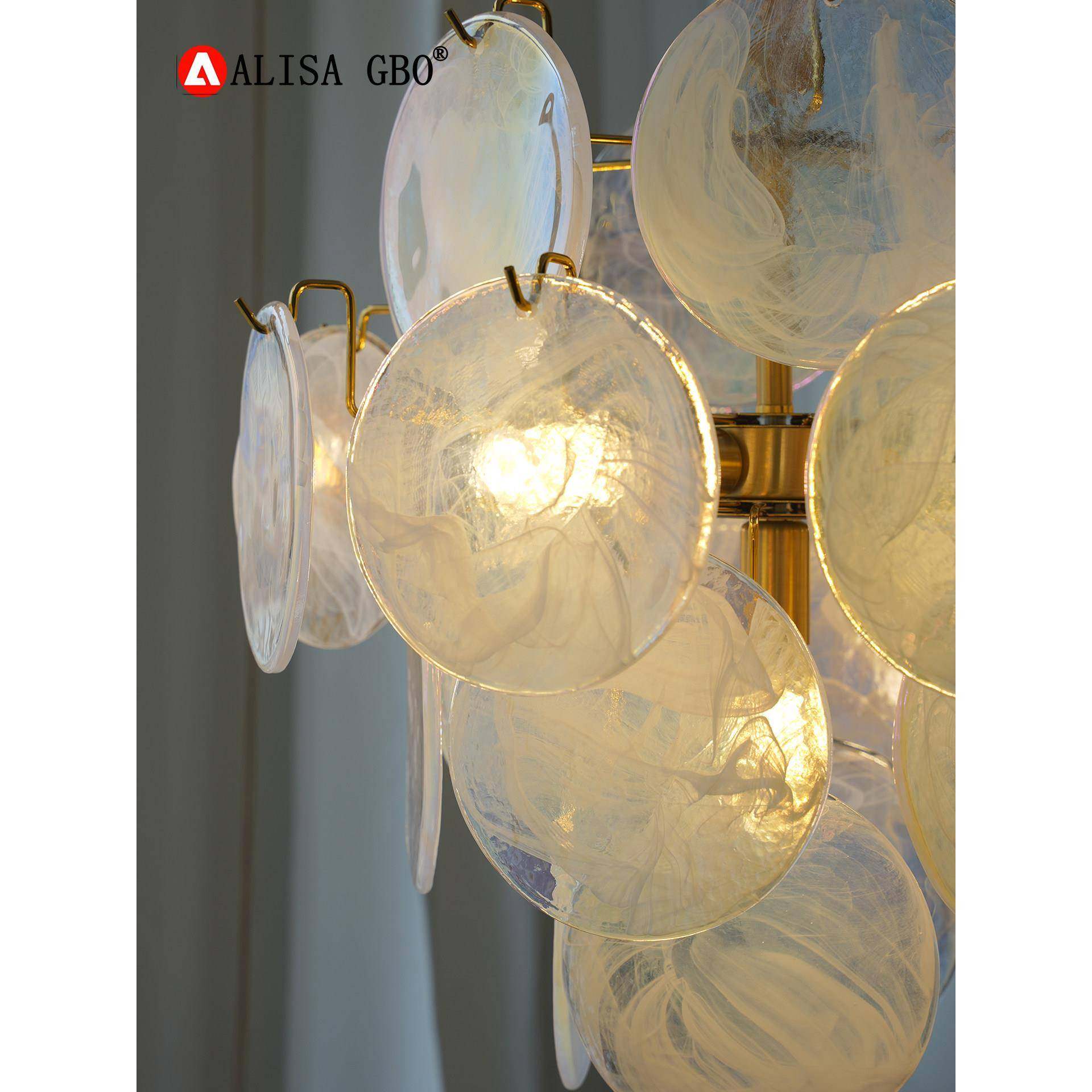 爱丽莎意大利murano手工玻璃餐厅吊灯法式中古覆古客厅卧室灯具,淘宝优惠券,粉丝福利购,淘宝优惠卷