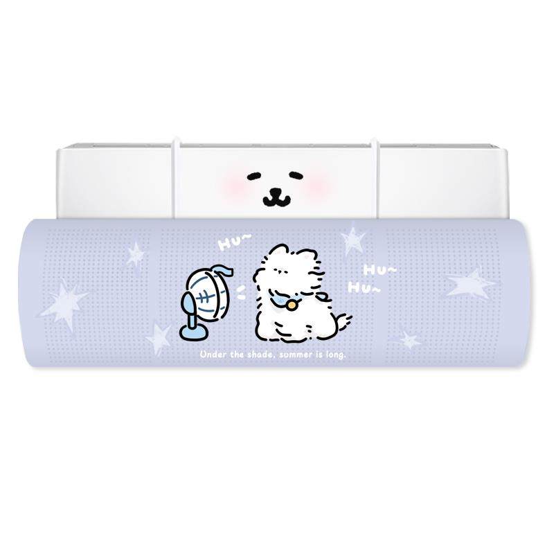 挂式空调挡风板月子孕妇婴儿防护防冷风直吹挡板可爱创意西高地款,淘宝优惠券,粉丝福利购,淘宝优惠卷