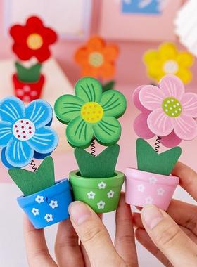 创意装饰名片夹彩色花朵太阳花