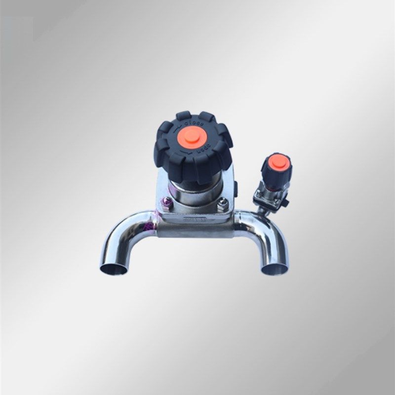 一体式U型三通带取样隔膜阀焊接式单卡双焊接316不锈钢精抛光,淘宝优惠券,粉丝福利购,淘宝优惠卷