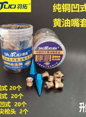 黄油枪嘴M10M8M6枪头枪嘴钳式直弯油嘴黄油嘴钢尖嘴45/90度凹式