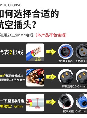 免焊防水航空插头插座公母对接连接器SP21/13/17/28工业电缆接头