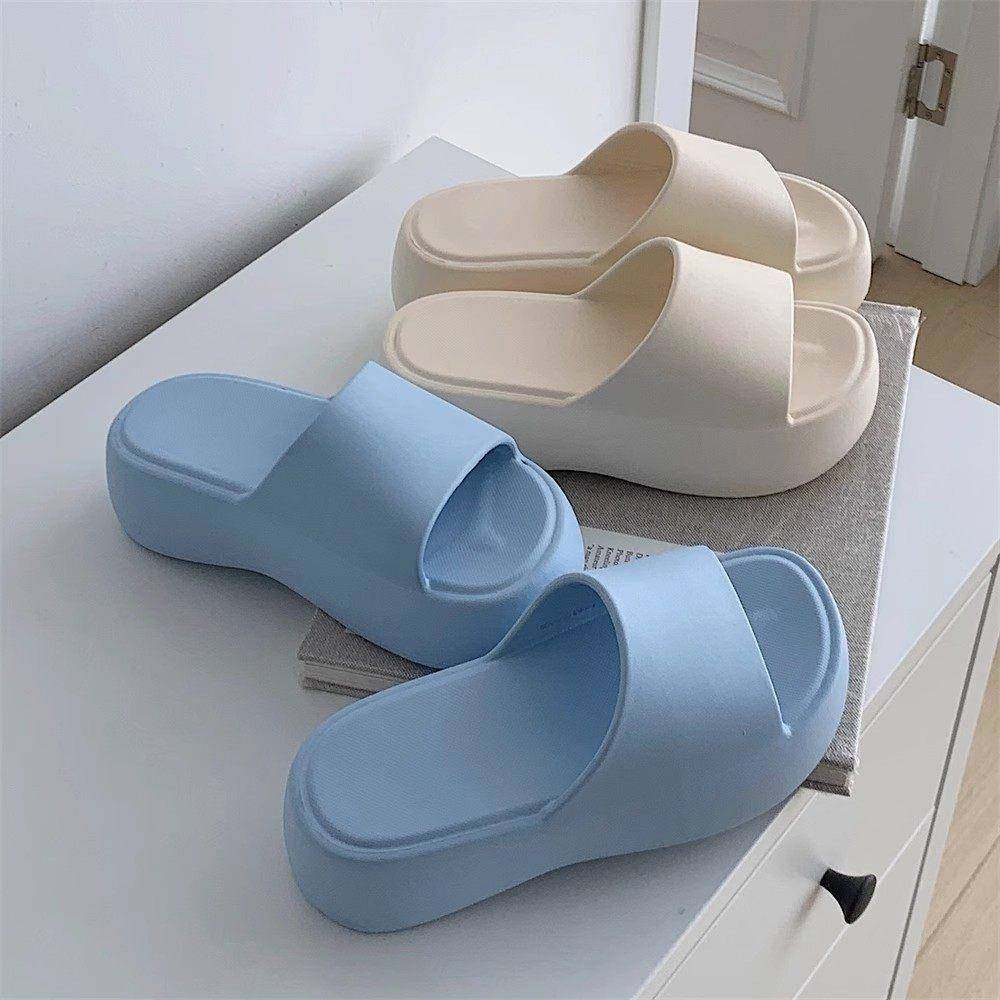 2026新款女夏个性百搭简约舒适休闲EVA凉拖鞋度假外穿厚底防滑海,淘宝优惠券,粉丝福利购,淘宝优惠卷