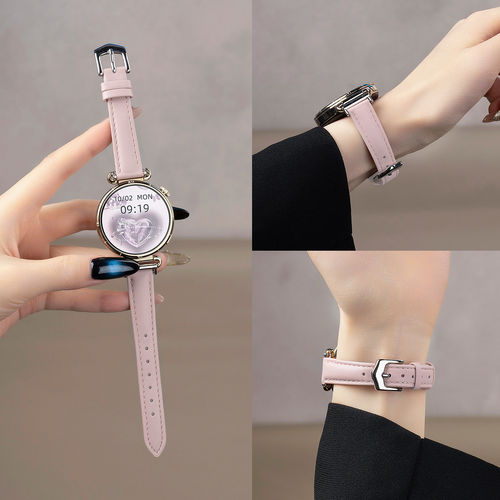 新年红适用华为gt7表带手表watchgt6女手表带watch5女款表链腕带gt5女士gt4智能pro高级感gt3夏季gt2真皮41红 - 图1
