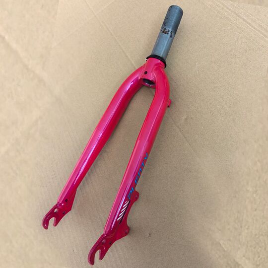 20寸折叠自行车童车小轮车28.6mm碟刹前叉转向叉子配件