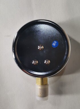 微仪耐震压力表YN100充油抗震大表面100MM三色试压表水工程减震表