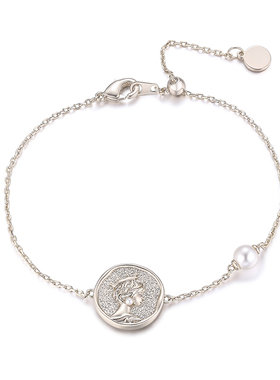 VITARING希腊时尚金色人像手链女