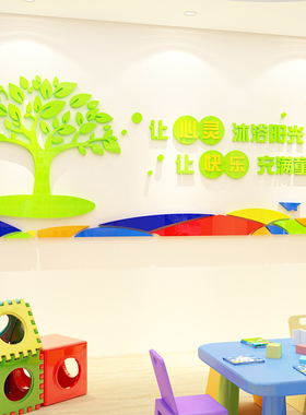 幼儿园饰环境布置材料管班墙心理咨询室辅导题墙挂画