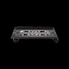 Desktop host tray computer host bracket removable pulley chassis base host rack office