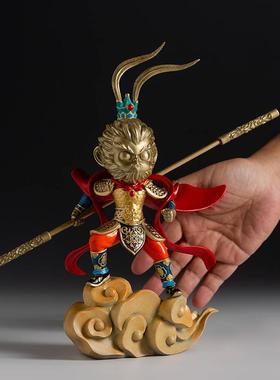 黑神话铜摆件孙行者齐天大圣孙悟空斗战胜佛家居装饰品玄关工艺品