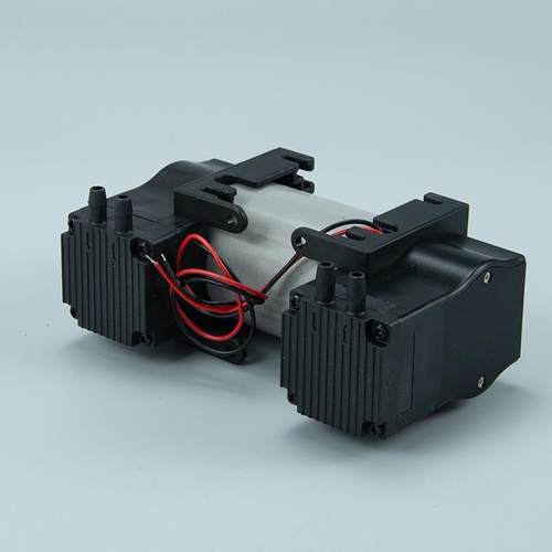 膜片小型2AP58-1大流量实验室真空泵微型耐腐蚀12V电动隔膜气泵 - 图1