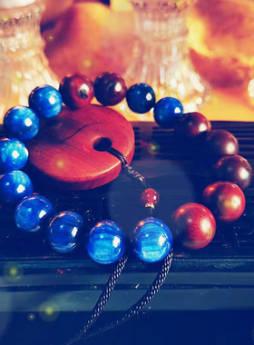 【文昌-灵渊】天然雷击木文昌手串