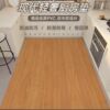 Imitation wood grain kitchen floor mat, non-slip, oil-proof, waterproof, wipeable, washable, anti-tamper, new leather full carpet