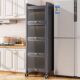 Higher kitchen storage rack microwave storage cabinet floor-standing multi-layer rice cooker storage cabinet cabinet cabinet cabinet cabinet