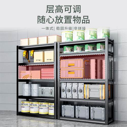 仓储货架家用置物架落地多层仓库货物架商用超市收纳架储物铁架子 - 图3