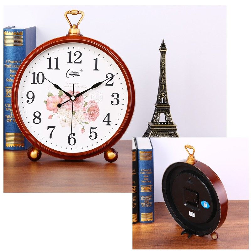 座钟客厅大号挂钟欧式复古台钟现代创意摆件.静音时钟表,淘宝优惠券,粉丝福利购,淘宝优惠卷
