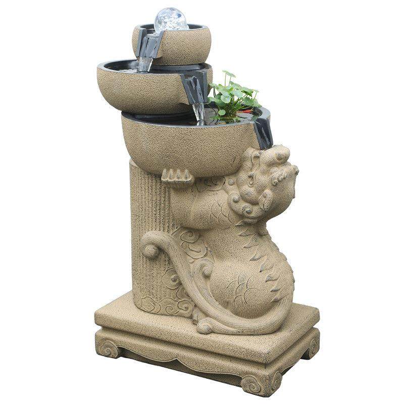 汉韵堂貔貅招财流水摆件鱼池客厅阳台花园庭院循环水景观落地装饰,淘宝优惠券,粉丝福利购,淘宝优惠卷