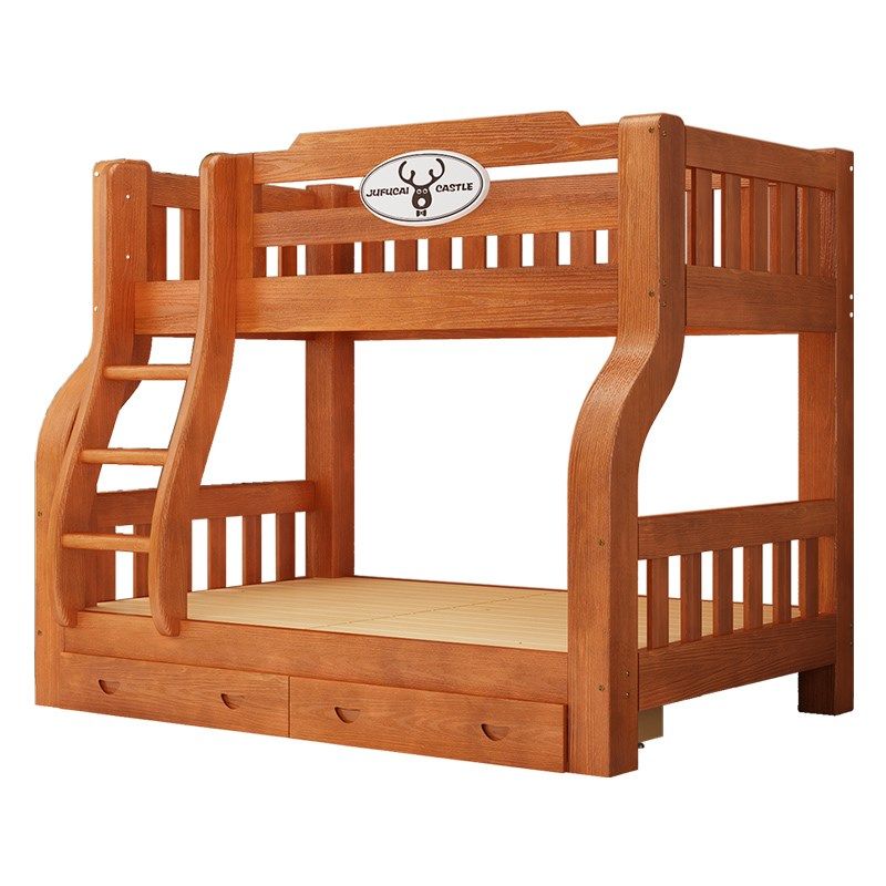 上下床双层床全实木多功能高低床儿童床上下铺子母床大人两层木床,淘宝优惠券,粉丝福利购,淘宝优惠卷