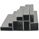 316 stainless steel square tube rectangular small square tube 304 industrial thickened bracket tube laser precision cutting zero cutting