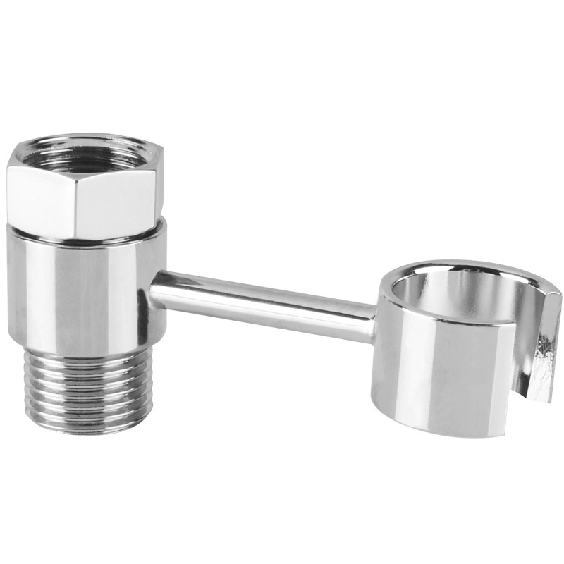 马桶喷枪旋转支架免打孔水龙头三角阀净身妇洗器喷头固定底座全铜,淘宝优惠券,粉丝福利购,淘宝优惠卷