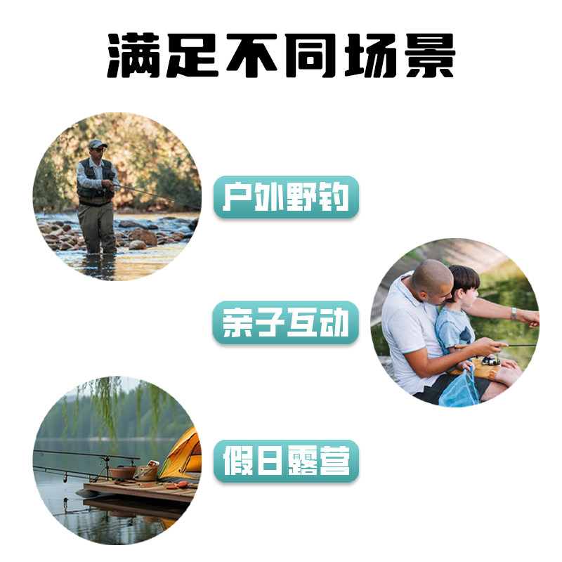 亲子鱼竿套装儿童钓鱼手竿钓鱼装备渔具用品儿童马口鱼竿溪流竿,淘宝优惠券,粉丝福利购,淘宝优惠卷