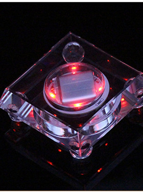 充电插电两用发光底座LED托底摆台七彩遥控摆放手工桌面朋友佛堂