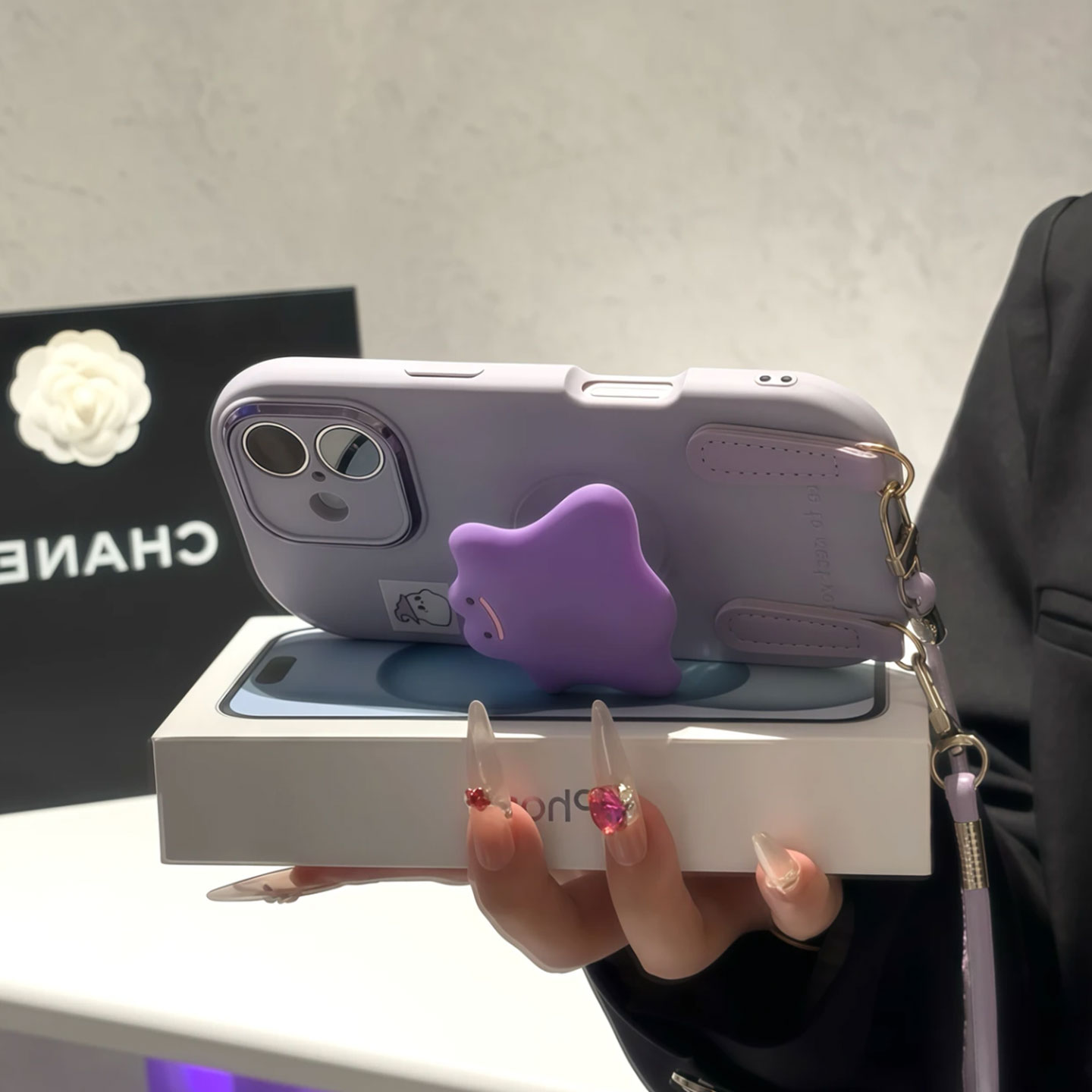 怪兽支架挂绳新款适用苹果17Pro手机壳iPhone15max12小米16华为mate80pura70k60nova14荣耀400vivox100reno13 - 图2