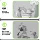 Tingfengguangguang T2 multifunctional folding backrest ແອວປ້ອງກັນ