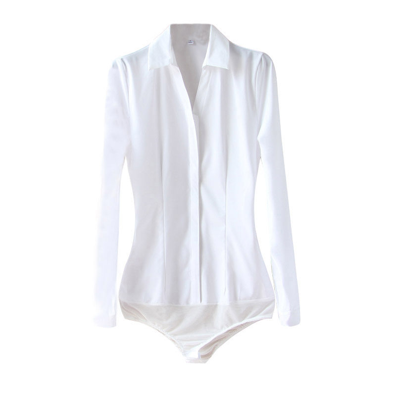 抗皱易打理职业连体衬衫女白衬衣工作服正装长袖寸衫女春秋装工衣,淘宝优惠券,粉丝福利购,淘宝优惠卷