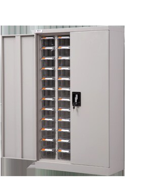 零件柜收纳柜加厚物料分类盒重型工具柜刀具样品收纳盒螺丝收纳柜