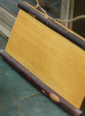 美式创意木板装饰摆件挂件墙饰 道具DIY北欧ZAKKA森系  摄影道具