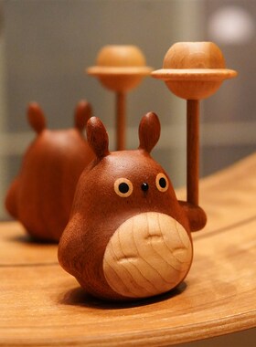 龙猫车载香薰创木工房汽车车内饰品档男女车载