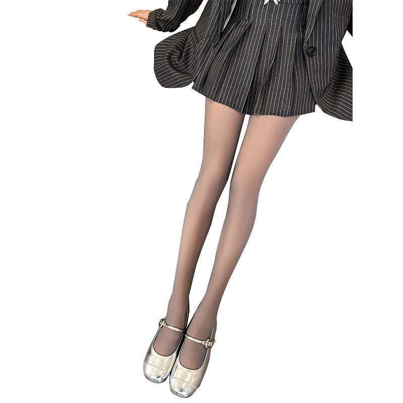 加绒黑丝空姐灰假透肉透肤光腿神器女春秋冬外穿打底裤一体连裤袜,淘宝优惠券,粉丝福利购,淘宝优惠卷