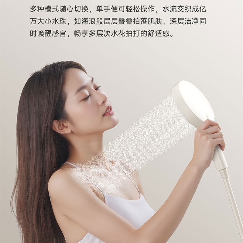 德国酒店全铜智能恒温淋浴冷热花洒套装家用浴室卫生间增压沐浴器