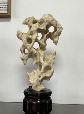 天然太湖石摆件庭院景观石园林假山石空间美学陈设家居摆件原石