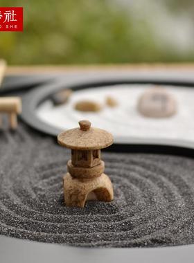 新中式禅意摆件 桌面摆设 现代简约风格 陶瓷材质 礼盒装 适合书