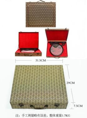 纯手工刺绣摆件苏绣工艺品家居饰品创意办公桌摆台新中式客厅卧室