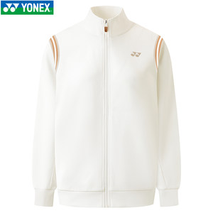 YONEX尤尼克斯新款羽毛球服男女长袖卫衣外套运动上衣1501325BCR