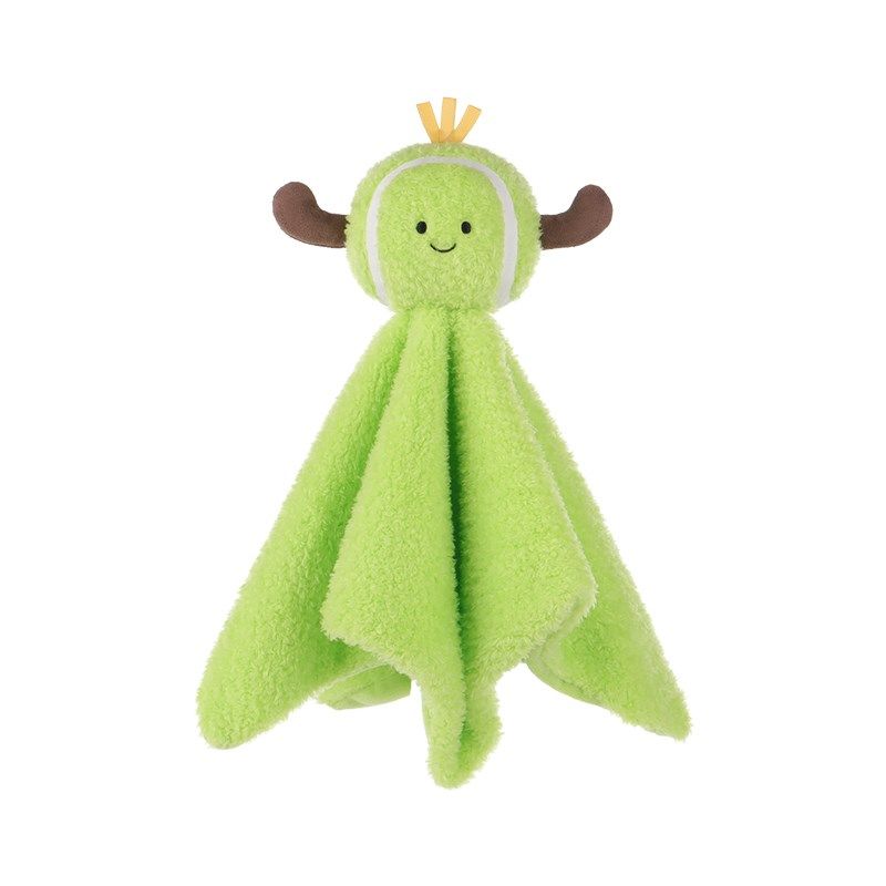 瑞可羊可爱网球安抚巾婴儿可入口宝宝睡眠安抚公仔玩偶毛绒玩具,淘宝优惠券,粉丝福利购,淘宝优惠卷