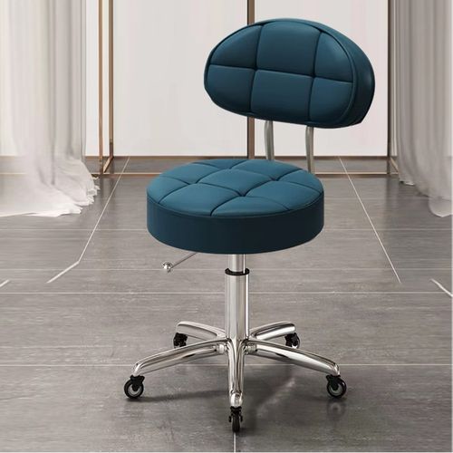 美容美发凳子滑轮旋转升降凳子大工凳美甲圆凳理发店转椅发廊专用 - 图3