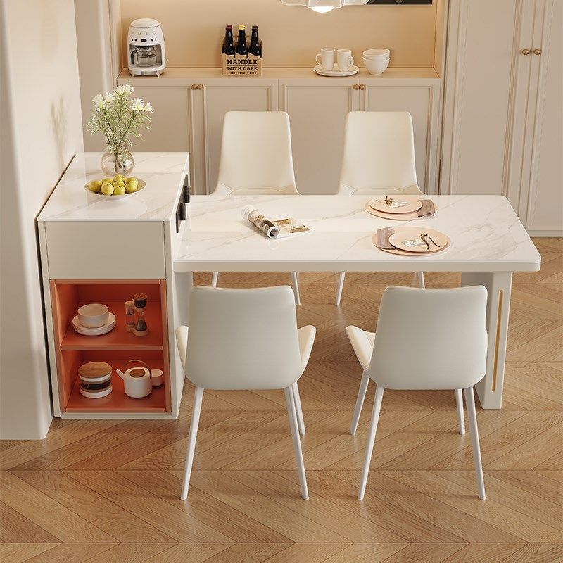 馨佰利岩板餐桌家用饭桌椅新款小户型家用岛台餐桌伸缩现代,淘宝优惠券,粉丝福利购,淘宝优惠卷