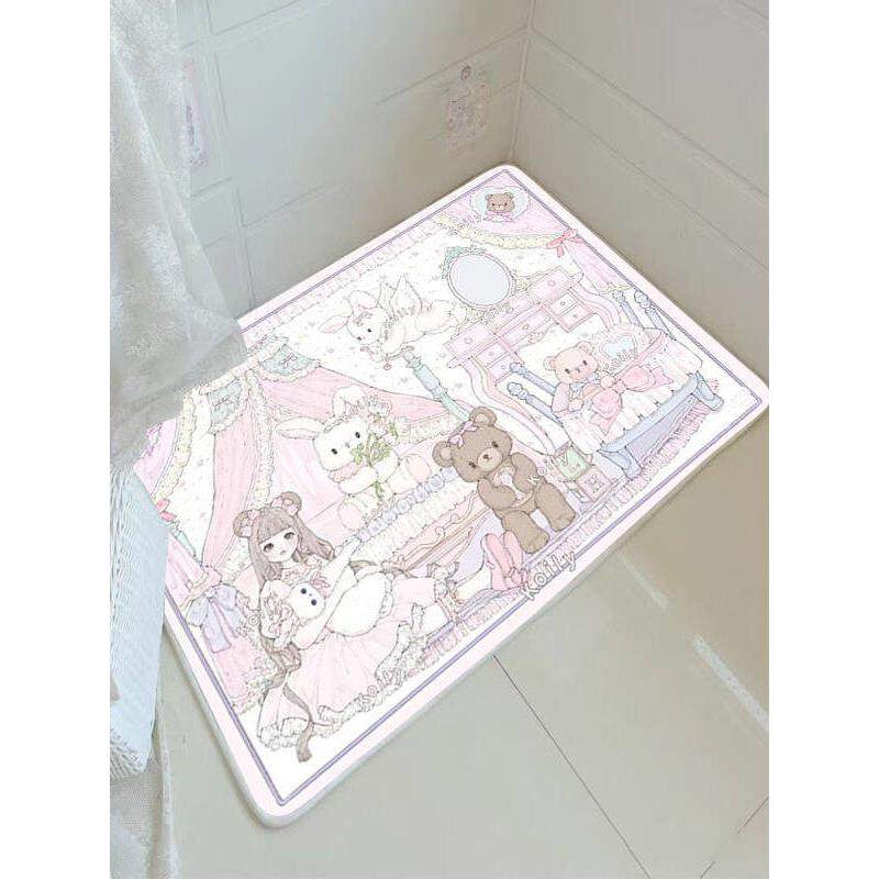 治愈少女的心客厅咖啡桌地毯可爱的粉红色房间地毯卧室床边毯子衣,淘宝优惠券,粉丝福利购,淘宝优惠卷