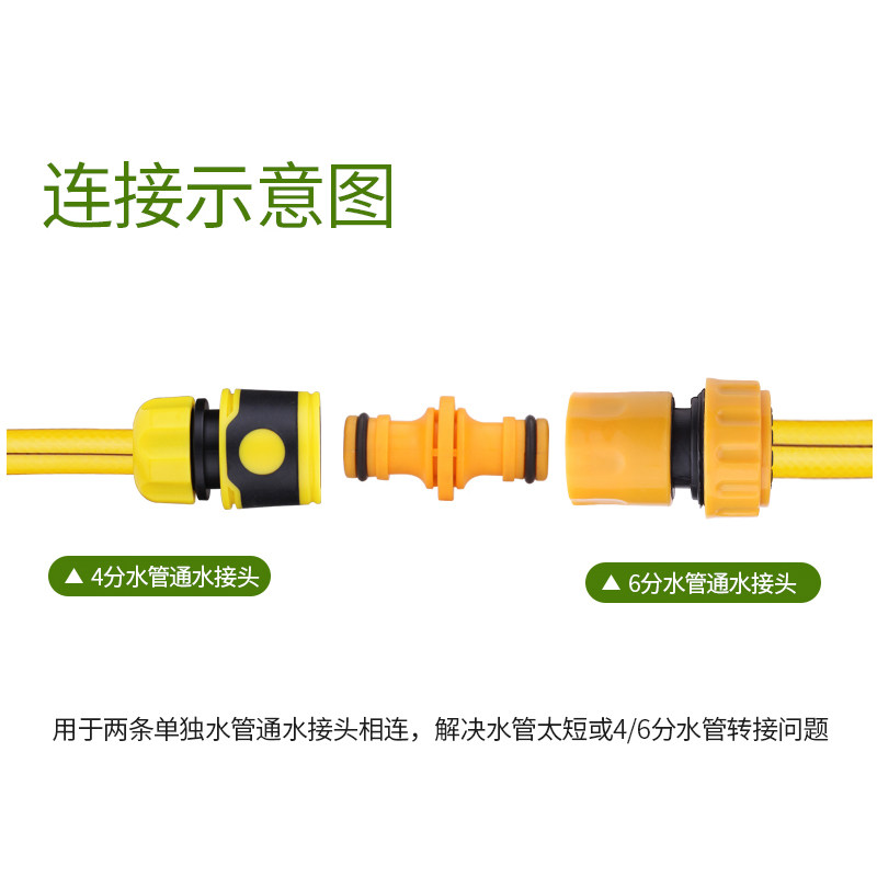 多功能双头奶嘴家用洗车水枪水管修补快速通水接头软管水龙头配件,淘宝优惠券,粉丝福利购,淘宝优惠卷